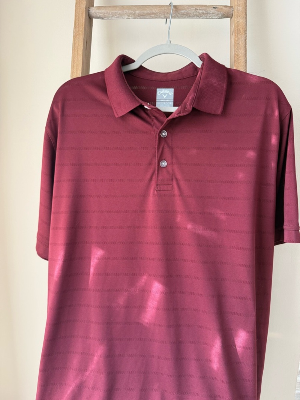 Callaway Men's Maroon Performance Polo